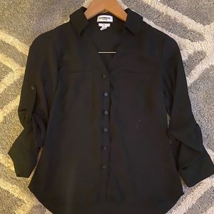 Express Portofino Slim Fit Blouse